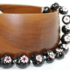 Hibiscus Kukui Nut Leis