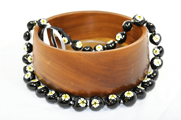 Hibiscus Kukui Nut Lei Yellow