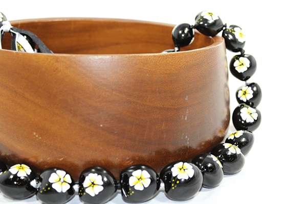 Hibiscus Kukui Nut Lei Yellow