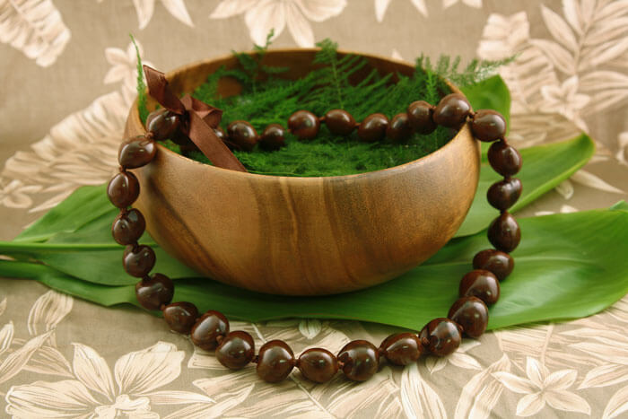 Kukui (koo-koo-wee) Nut Brown Lei