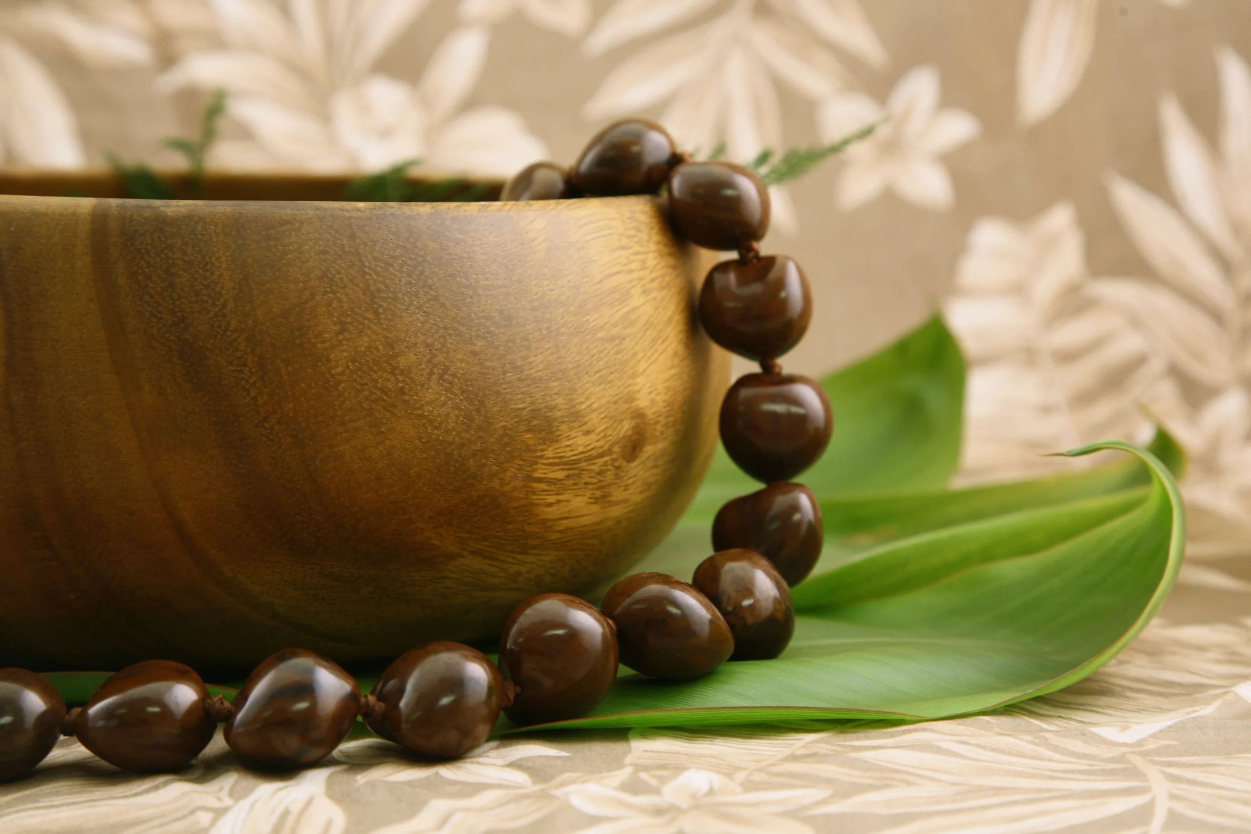 Kukui (koo-koo-wee) Nut Brown Lei