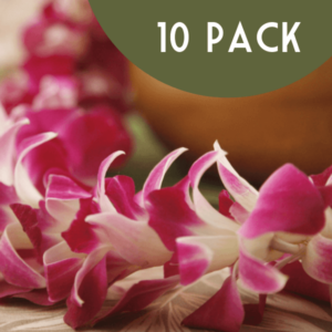 Orchid Lei 10 Pack