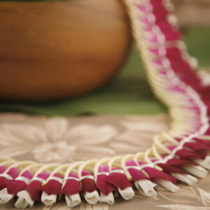 Micronesian white ginger lei