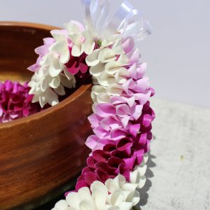 Purple Lavender White Twist