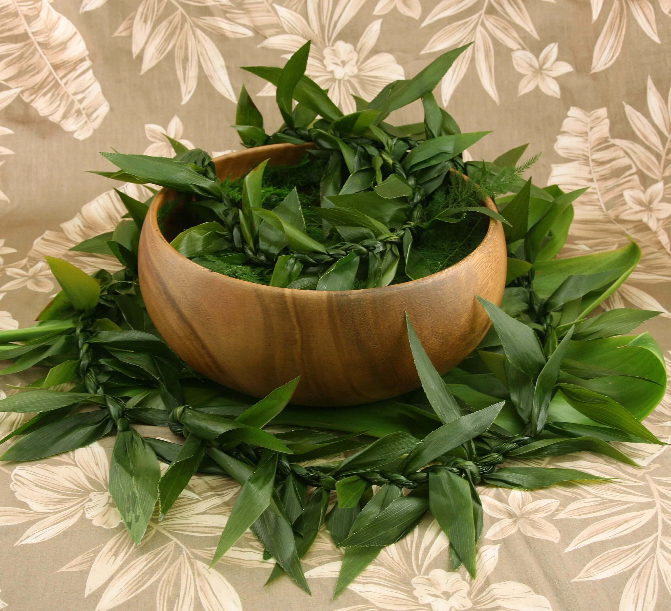Ti Leaf Maile (my-leh) Lei
